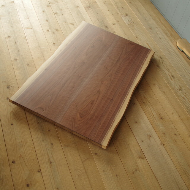 楽天市場】【こたつ天板のみ】WALNUT 皮付こたつ天板 幅120 / 135