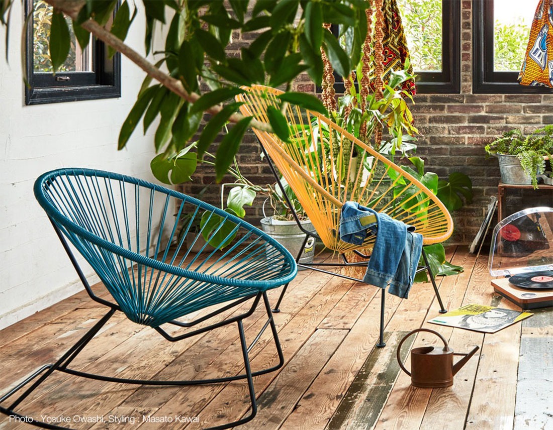 楽天市場】【正規品】Acapulco Rocking Chair ロッキングチェア