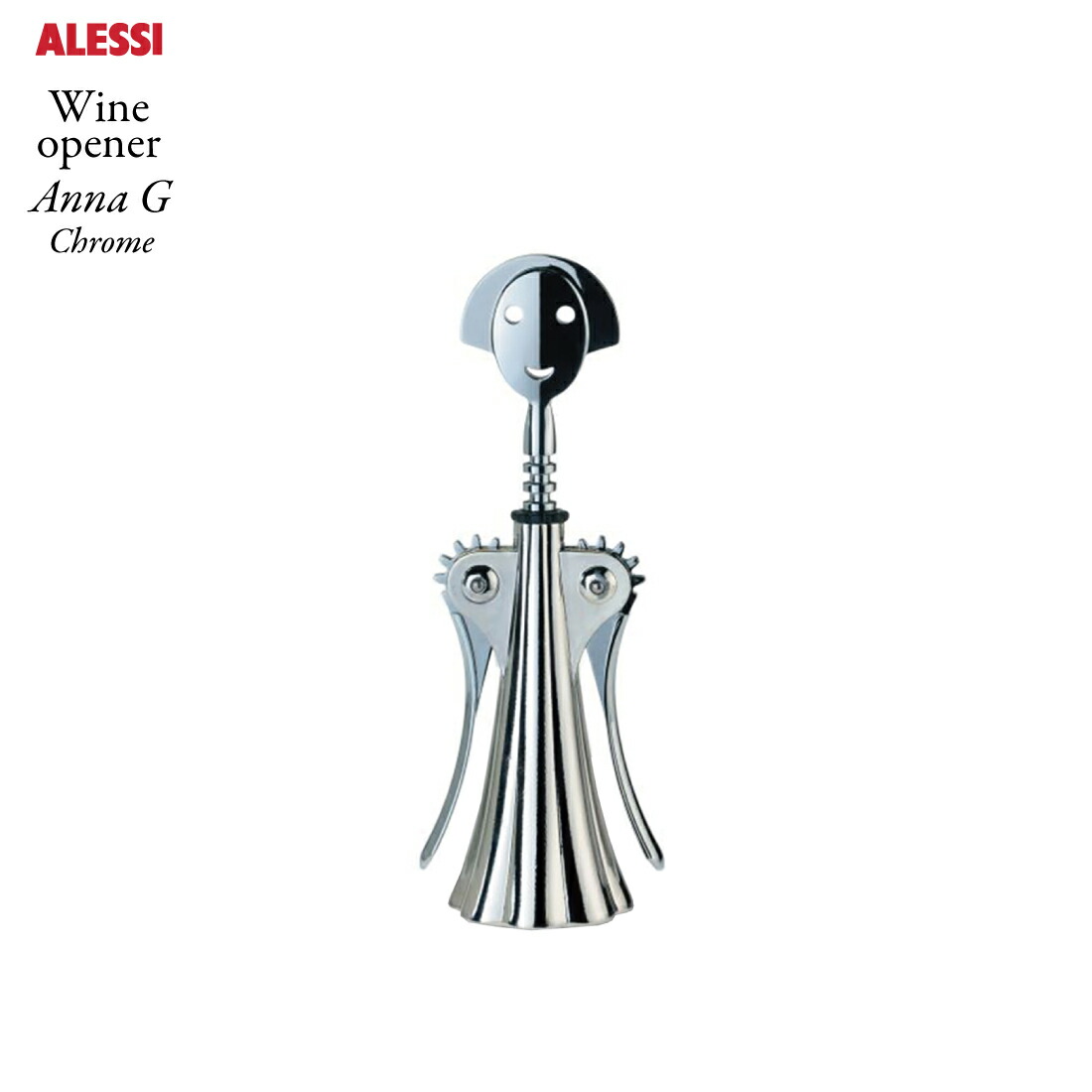 楽天市場】【店舗クーポン発行中】Alessi アレッシ Wine opener Anna G