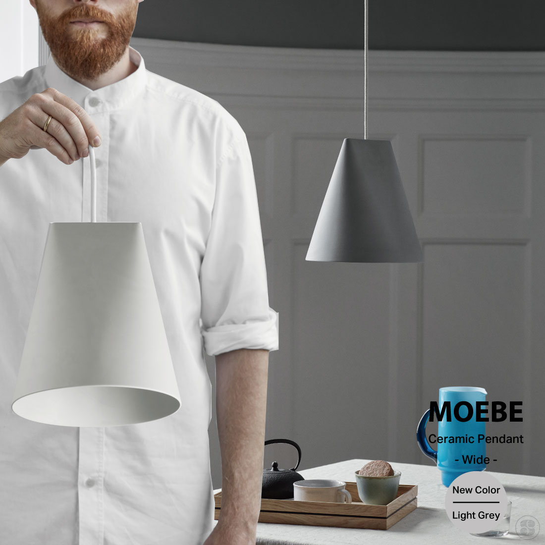 楽天市場】MOEBE CERAMIC PENDANT Wide セラミックペンダント ワイド