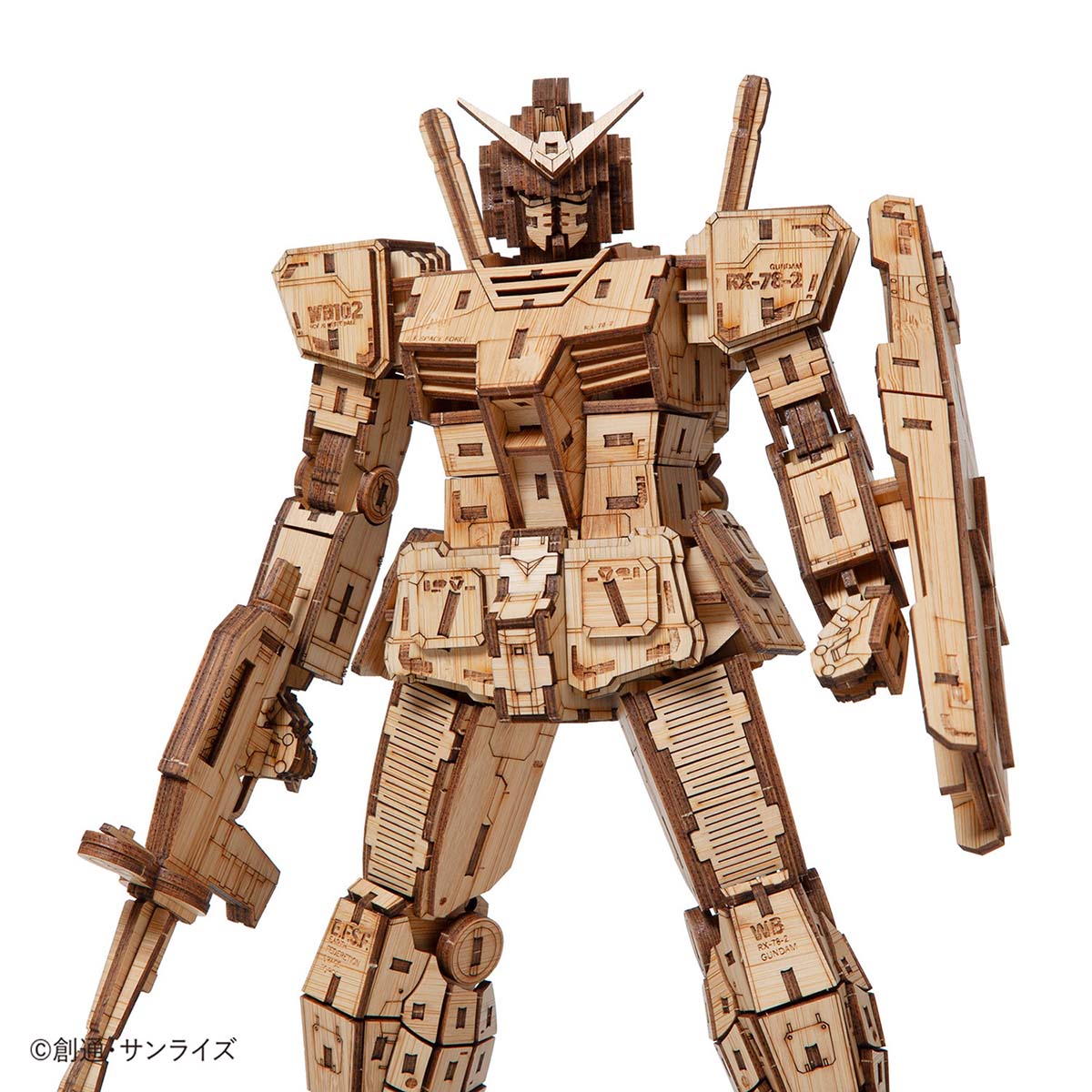 楽天市場】Bamboo Art wa-gu-mi RX-78-2 ガンダム【 421パーツ 和組み