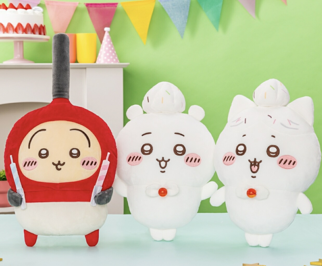 楽天市場】【4個セット】ちいかわ ぬいぐるみパスケースポーチ1