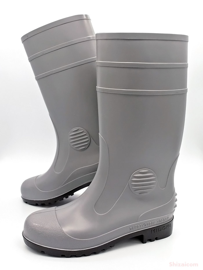 楽天市場】ミドリ安全 W1000Nグレー 安全長靴 【24.0〜27・28cm】 優れ