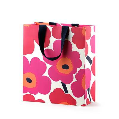 楽天市場】マリメッコ marimekko Karto社 ペーパーバッグ Mサイズ （12