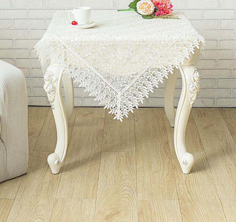 楽天市場】レース テーブルクロス 敷物 サイドテーブル ミニチェスト