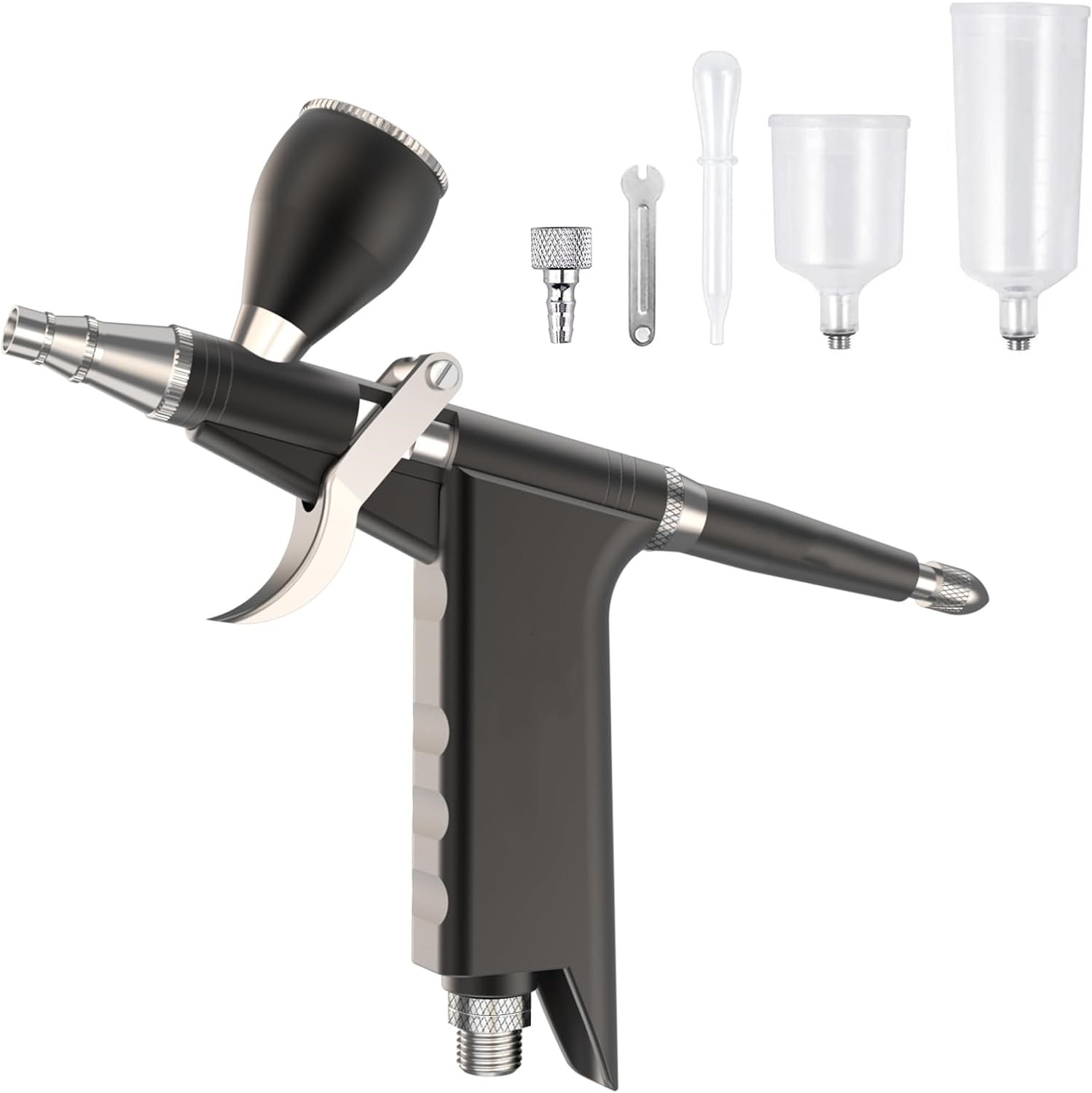 楽天市場】新型 エアブラシ トリガー式 0.3mm ハンドピース ダブル