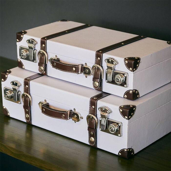 楽天市場】半額＆200円OFF≪24(火)20時～≫ 収納ボックス トランク型