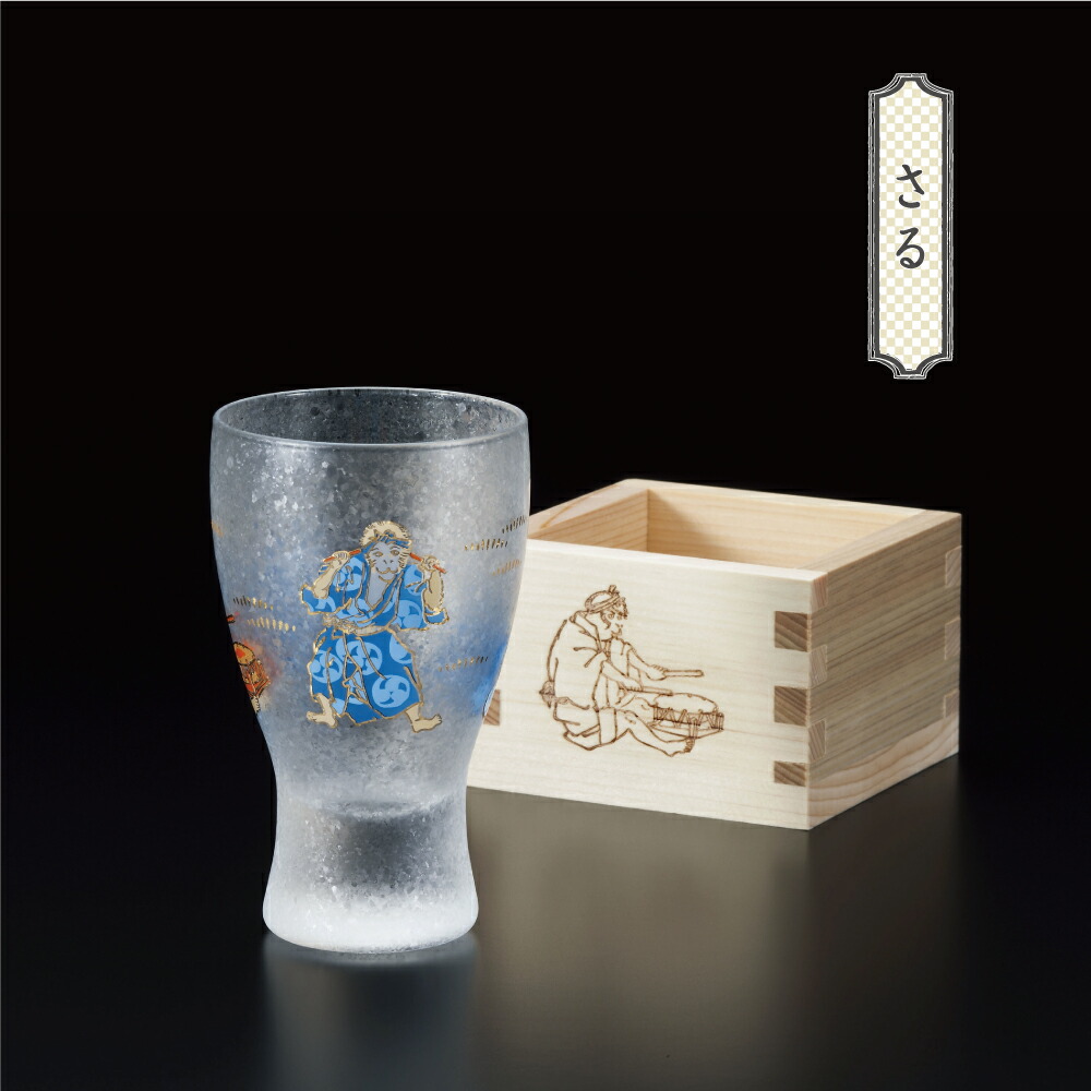 楽天市場】【LUCKY ANIMALS枡酒グラス】 レトロ アート 枡 マス