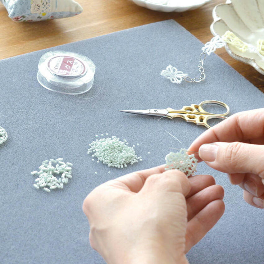 楽天市場】MIYUKI 両面つかえる 2way ビーズマット H7593 |ミユキ