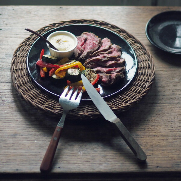 楽天市場】Heuge 美濃焼 CHIPS Plate L 八寸平皿 直径24.5cmプレートL