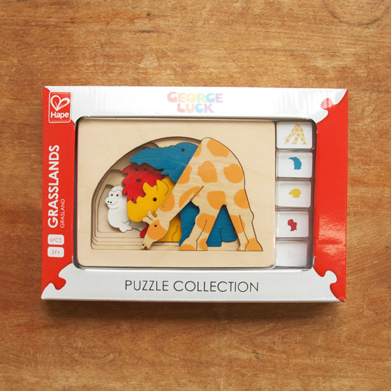 楽天市場】パズル 木製 おもちゃ 幼児 子供 知育玩具 オブジェ George