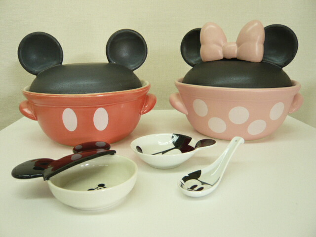 楽天市場】ミッキーマウス土鍋6号 0.7LITTER MickeyMouse DONABE6GOU