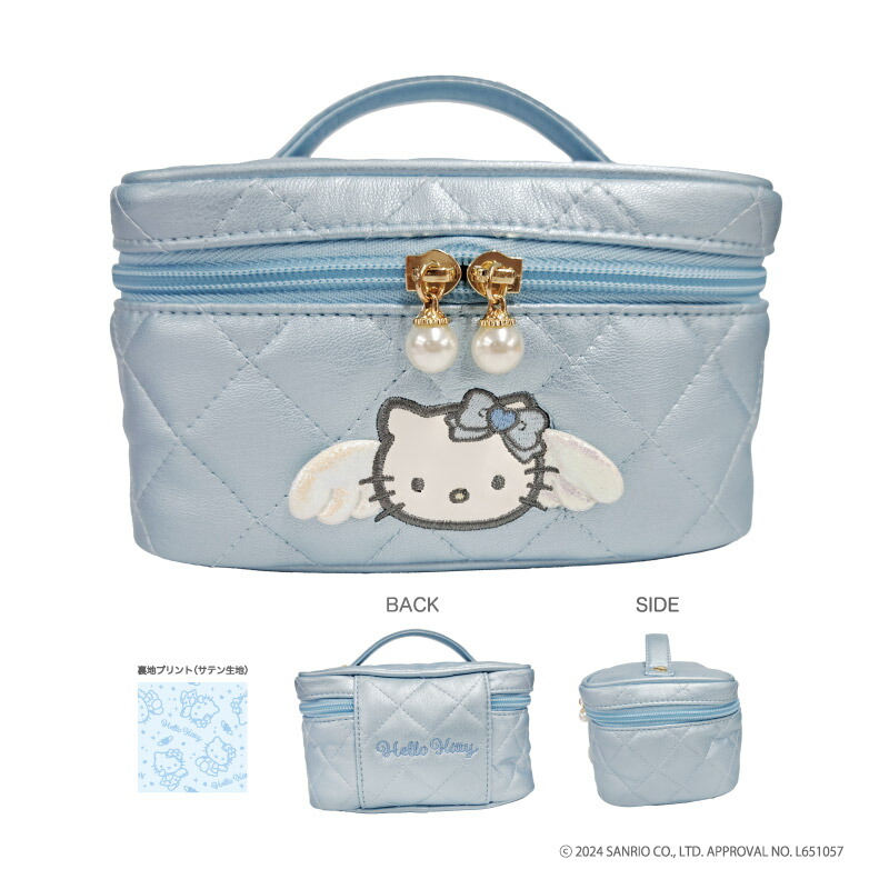 楽天市場】ハローキティ 90s エンジェルキルティングバニティポーチ