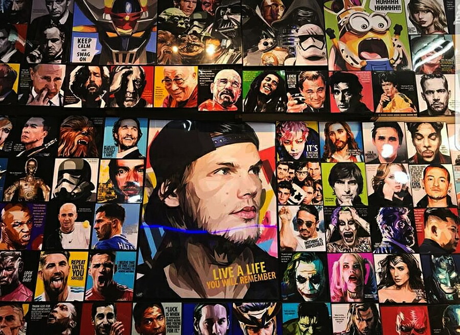 楽天市場】ポップアートフレーム リオネル・メッシ（PSG） KEETATAT