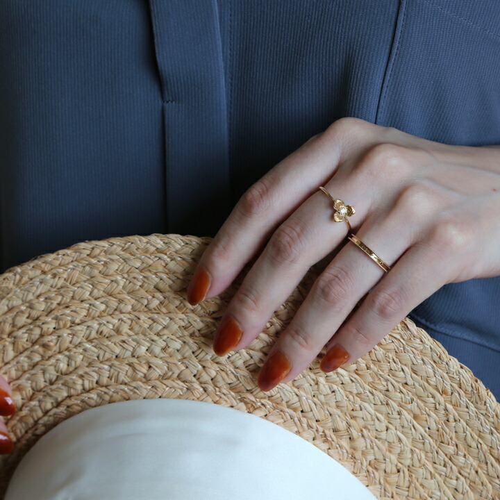 楽天市場】【Navarra Ring】 K10/K18/Pt900 ミルグレイン 地金 リング