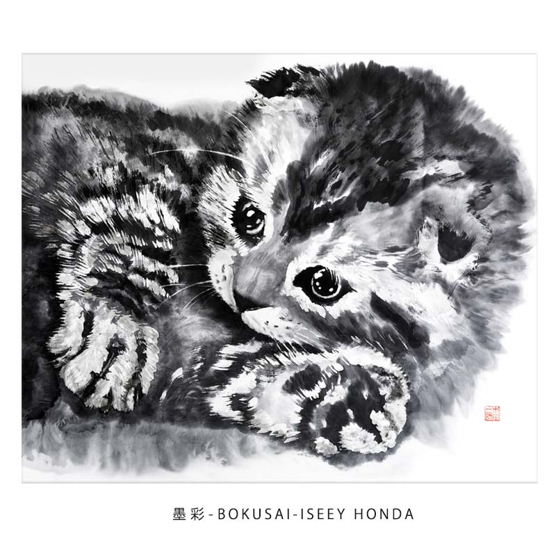 楽天市場】キャンバスパネル 無垢2 本田一誠 【総理大臣賞受賞作家作品