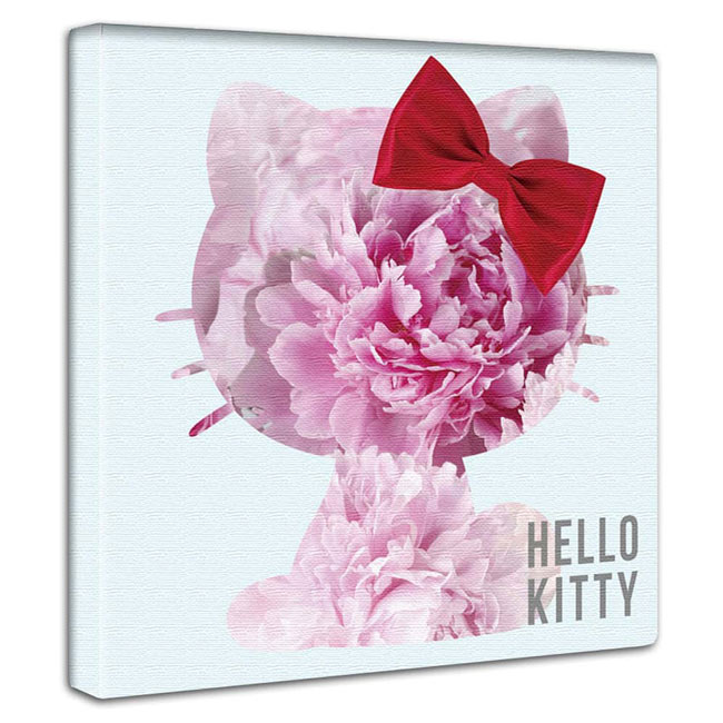 楽天市場】ハローキティ 壁掛け 絵 キャンバスアート キティーちゃん