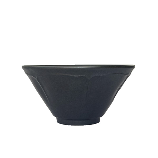 楽天市場】ラーメン どんぶり 黒マット 18cm リンカ ラーメン丼 軽量