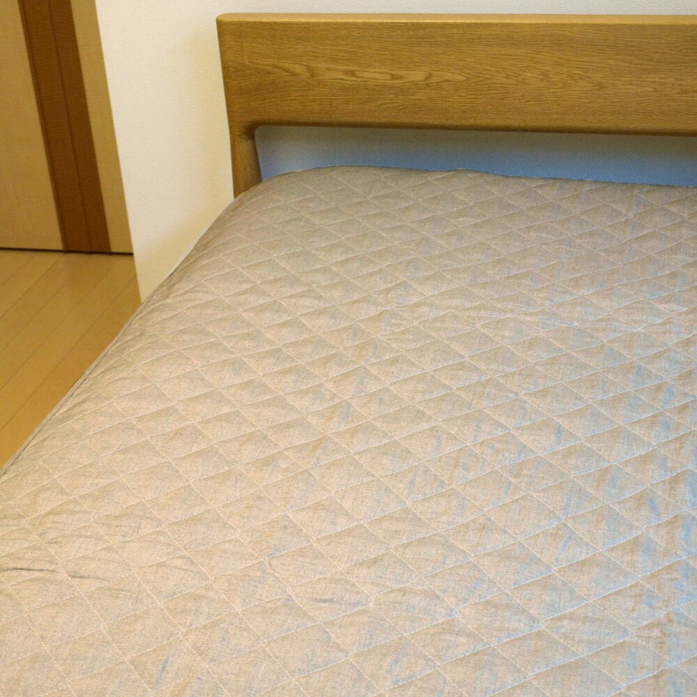 楽天市場】【さわやか】本麻リネン敷きパッド サイズ選べる シングル