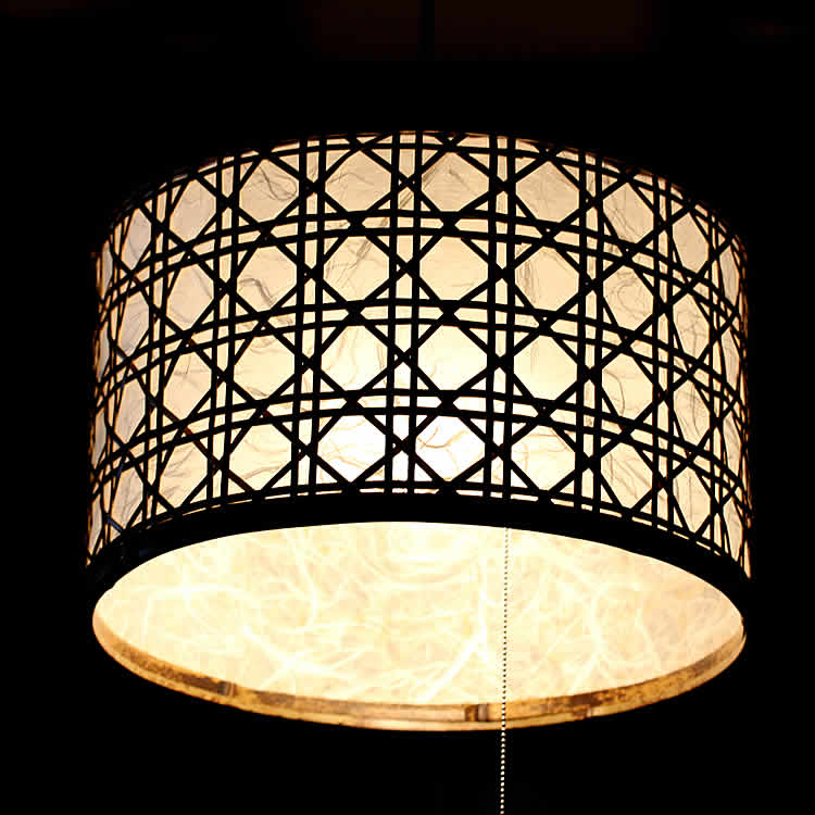 楽天市場】【受注生産 お届けまで約2週間】虎竹照明丸筒ライト 4畳半用