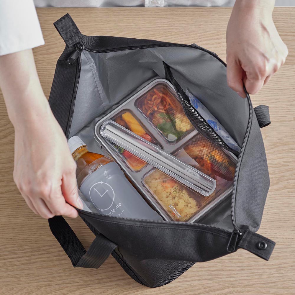 楽天市場】[ スーパー・コンビニ弁当がそのまま入る洗えるお弁当バッグ