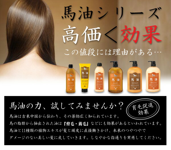 楽天市場】馬油 シャンプー トリートメント セット アズマ商事 旅美人