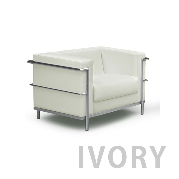 楽天市場】【本日クーポン3％引】 1人掛けソファ ル・コルビジェ LC2