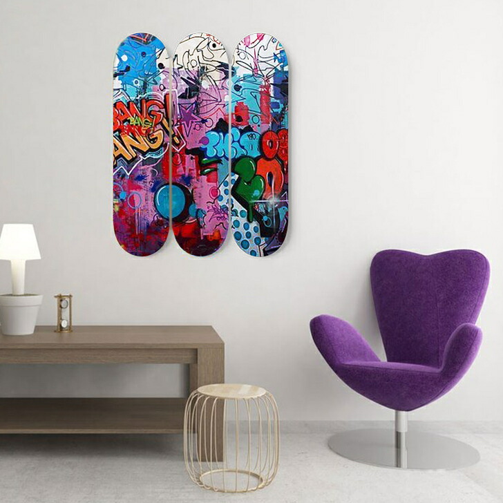 楽天市場】スケートボード アートデッキ SK8OLOGY スケートロジー