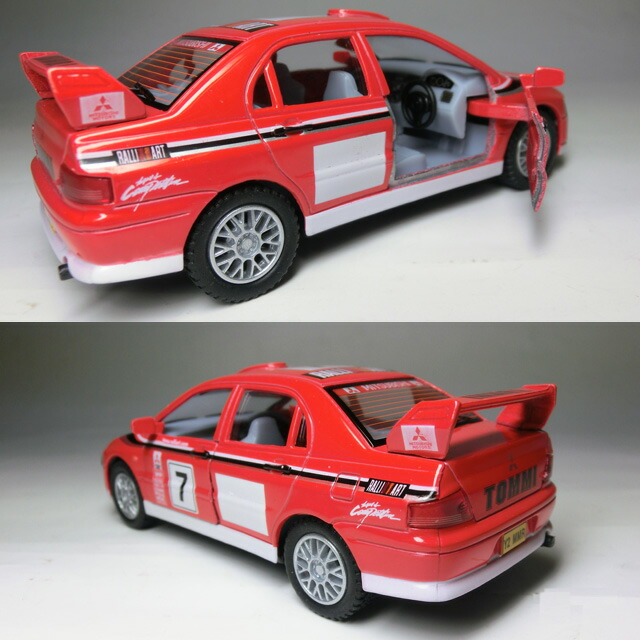 楽天市場】三菱 ランサーエボリューション VII WRC 2001 ラリー