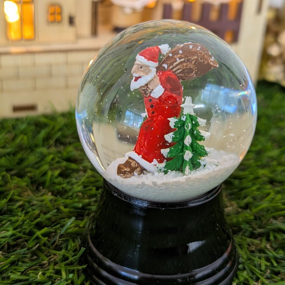 楽天市場】【45mm】【サンタとプレゼント袋】PERZY スノードーム