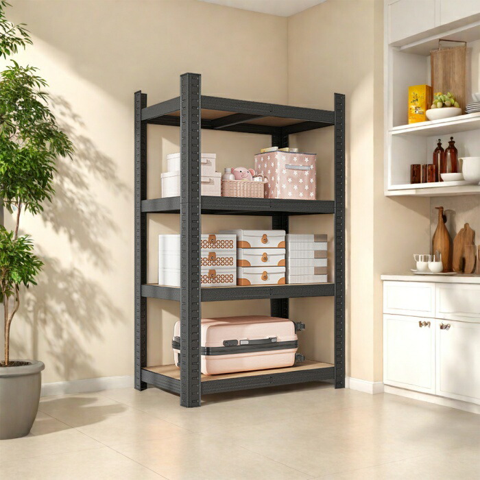 楽天市場】スチールラック ラック 棚 メタルラック シェルフラック耐