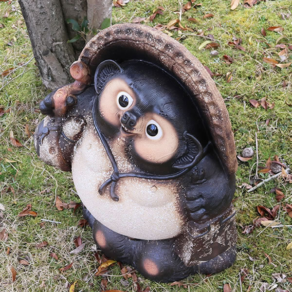 楽天市場】【送料無料】20号古信楽風福々狸！信楽焼たぬき縁起物タヌキ