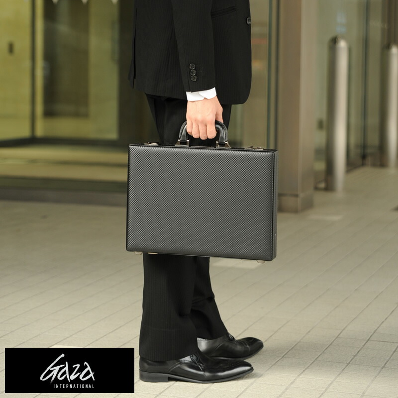 楽天市場】青木鞄 GAZA メンズ アタッシュケース A4 ブラック ブリーフ