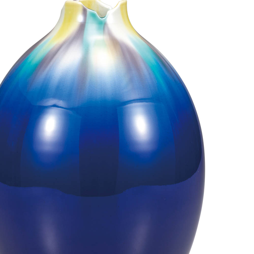 楽天市場】九谷焼 9号花瓶 釉彩 / 柴田博 ＜送料無料＞花器 花瓶 人気