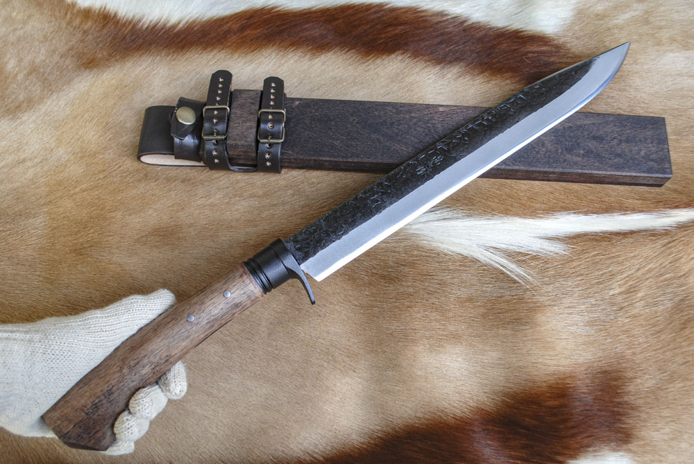 楽天市場】土佐古式狩猟ナイフ180～300mm / 両刃 片刃(右)(左) / 日立