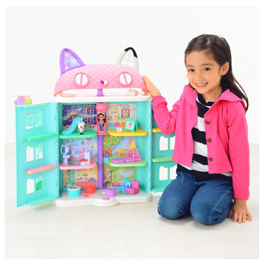 楽天市場】ギャビーのドールハウス 大きなネコちゃんハウス | タカラ