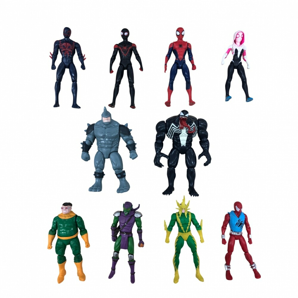 楽天市場】ZD TOYS 4インチ スパイダーマンシリーズセット