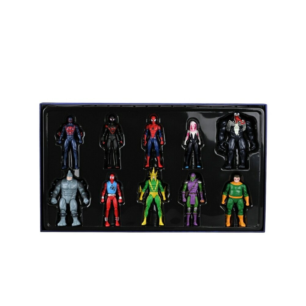 楽天市場】ZD TOYS 4インチ スパイダーマンシリーズセット