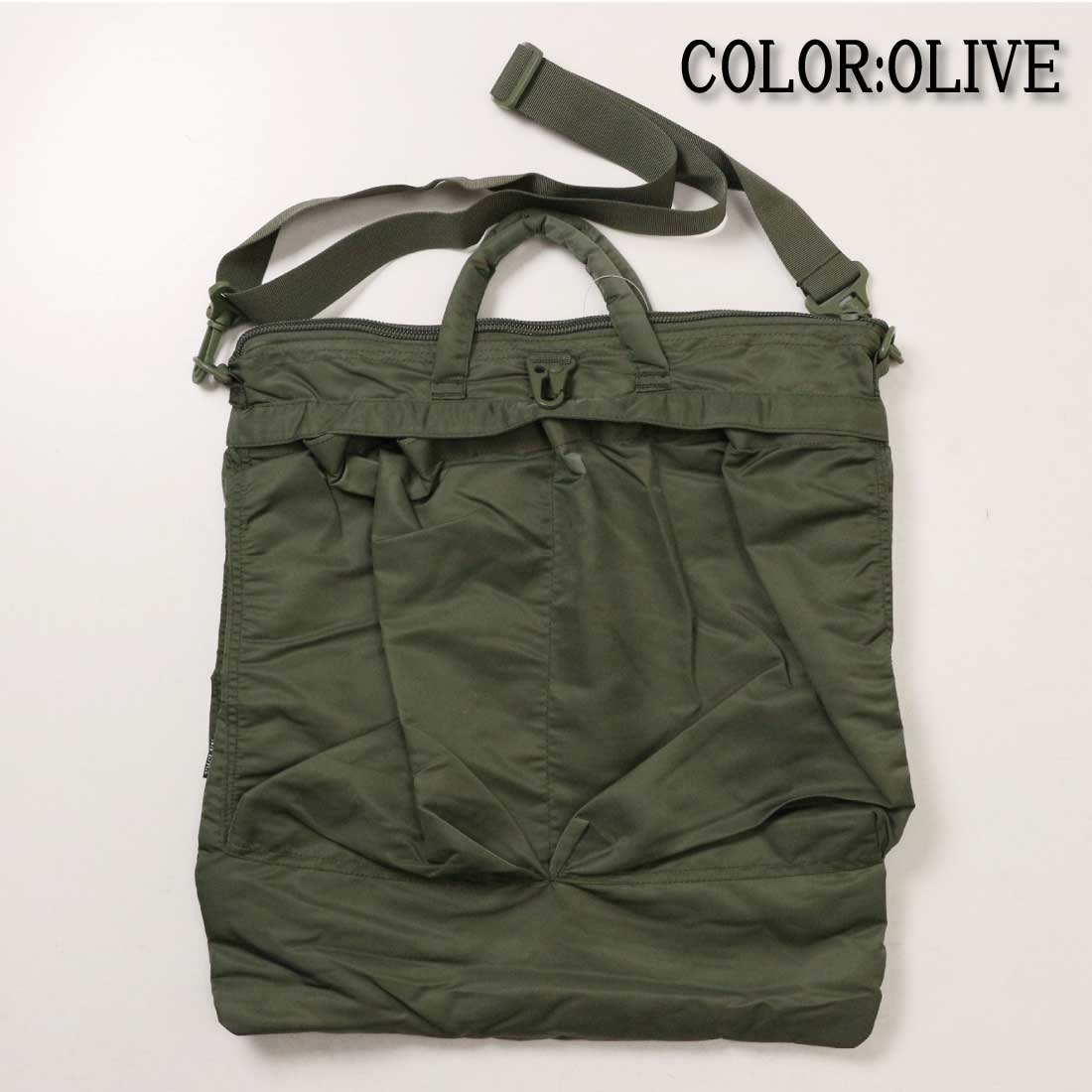 楽天市場】米軍タイプ AIR FORCE ヘルメットバッグ BH075YN クッション