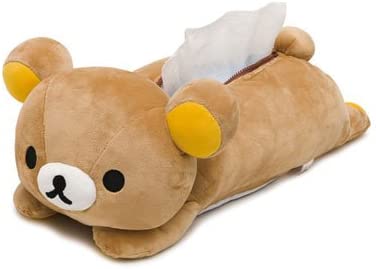 楽天市場】新品 リラックマ リラックマ型ティッシュカバー KF-34401