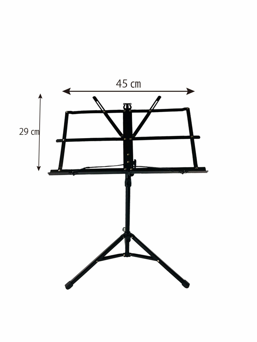 楽天市場】【 T-2 見台 】座奏用 譜面台 折りたたみ式 スチール製 金属
