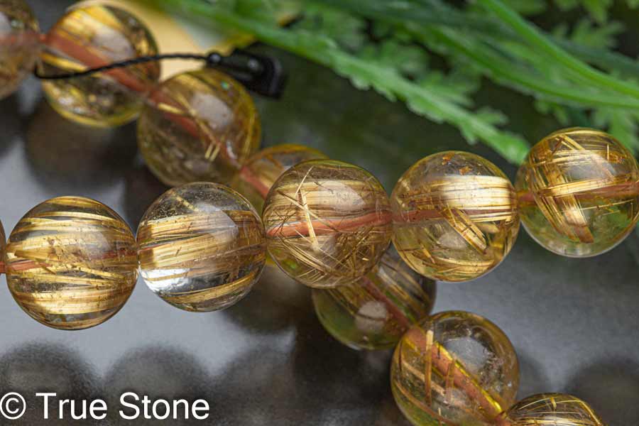 楽天市場】鑑別書付き 無処理 本物 AAA タイチン ルチルクォーツ