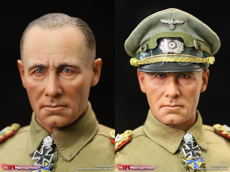 楽天市場】【3R】GM651 WW2 Erwin Rommel-Desert Fox General Field