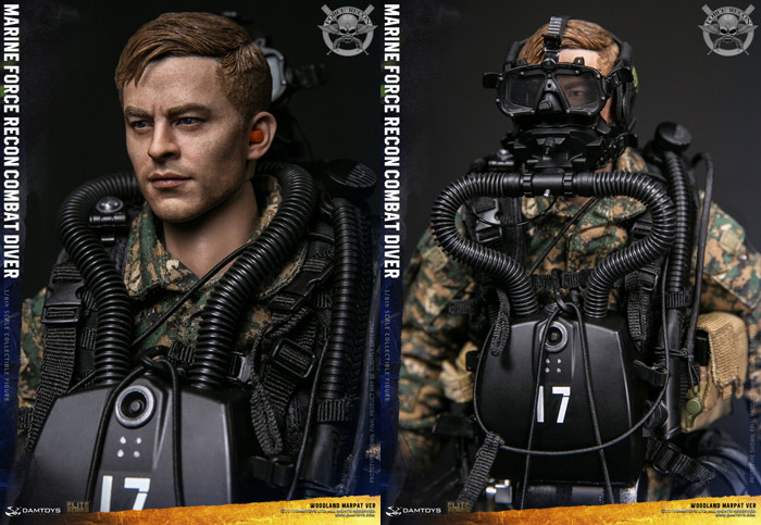 楽天市場】【DAM】No.78055 ELITE SERIES 1/6 MARINE FORCE RECON