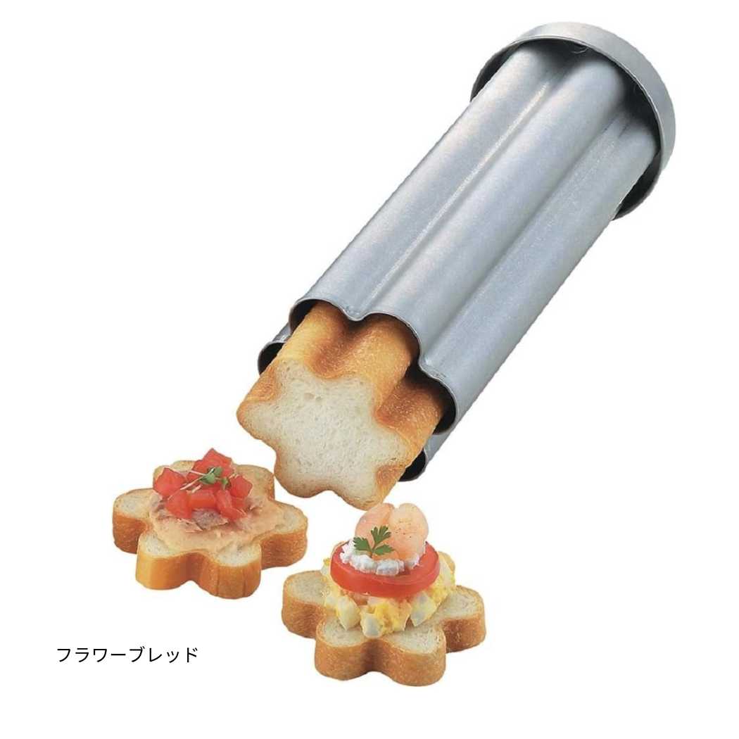 楽天市場】筒型のパン焼き型 パン 焼き型 ハート スター サークル