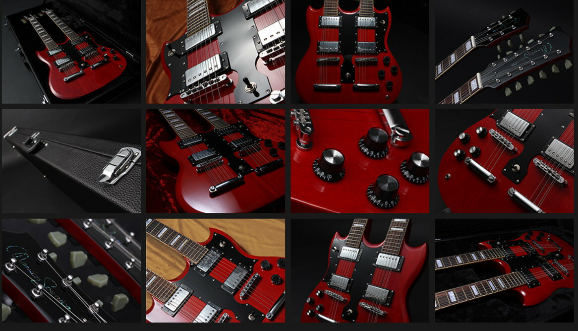 楽天市場】Manica Scenica / マニカ・シェニカ ダブルネック エレキ