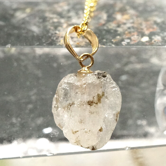 楽天市場】フェナカイト ペンダントトップ 原石 K18 ロシア産 天然石