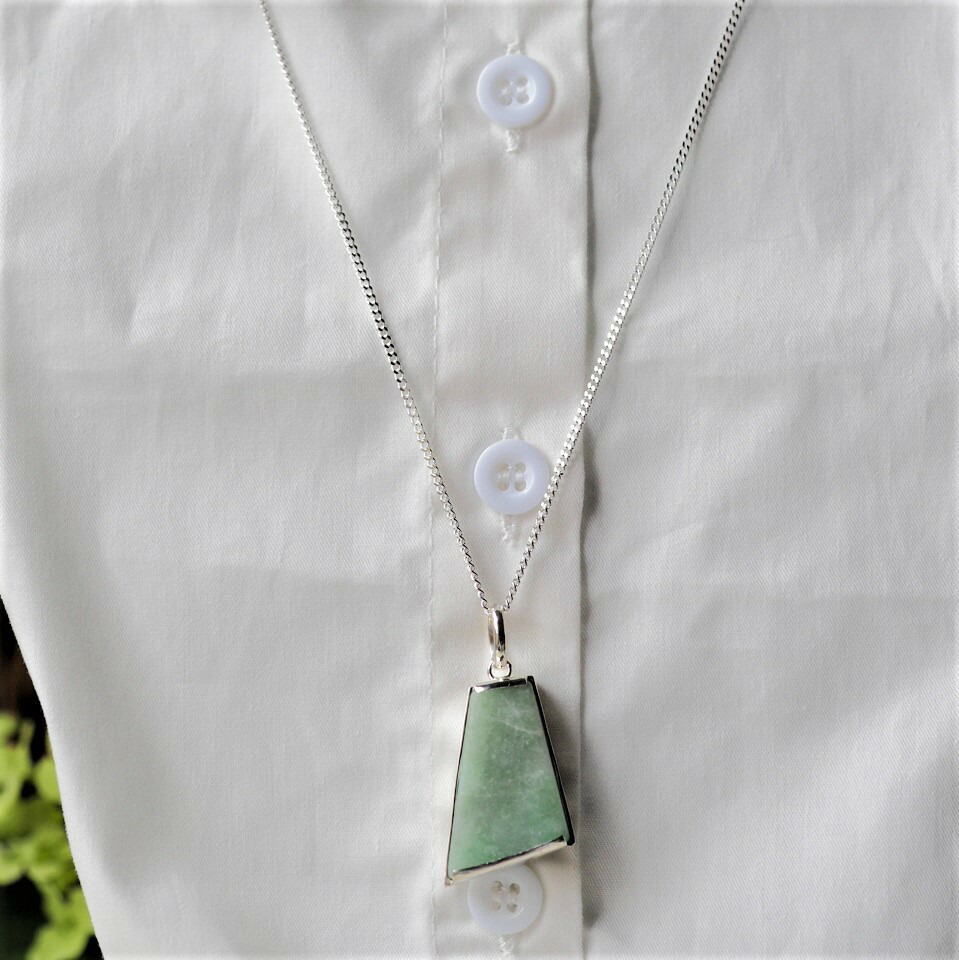 楽天市場】糸魚川翡翠 SVペンダントトップ ネックレス 70cm 男性