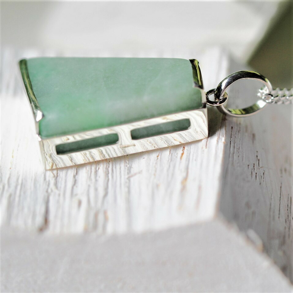 楽天市場】糸魚川翡翠 SVペンダントトップ ネックレス 70cm 男性