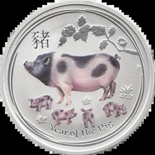 楽天市場】オーストラリア 干支 猪 1オンス銀貨の通販
